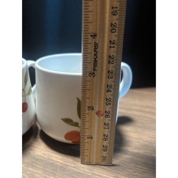 Noritake Progression China Berries N Such Coffee Flat Cups Set Of 2 - Picture 7 of 8